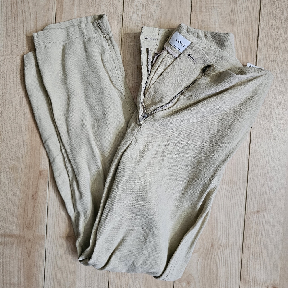 Wilfred Light Khaki Chinos